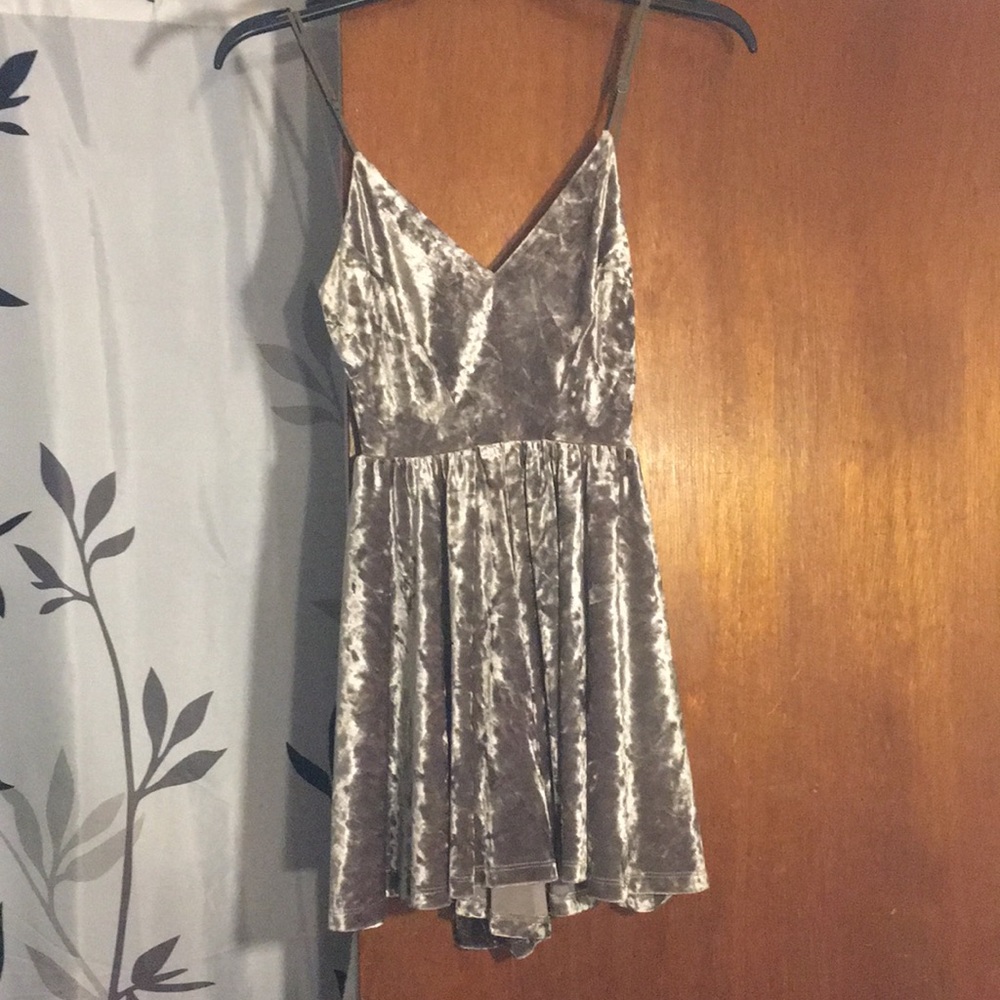 Urban Outfitters Velvet Romper